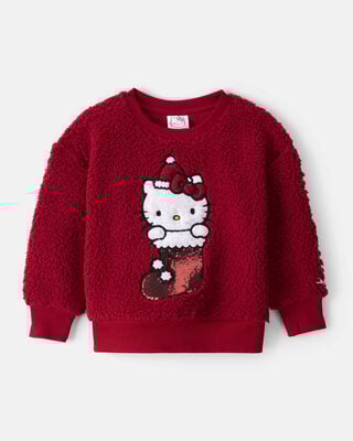 Toddler Girl Disney© The Aristocats Christmas Sweater - Pink