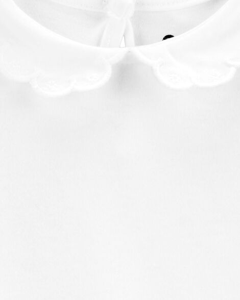  Product image 3 of Baby Scalloped Peter Pan Bodysuit