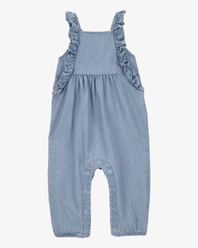 Product image 1 of Baby Chambray Jumpsuit - Blue