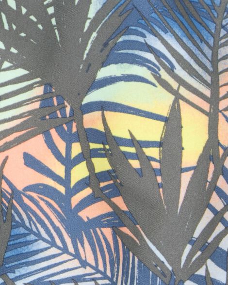 Product image 3 of Boys Tropical-Print Pull-On Swim Trunks