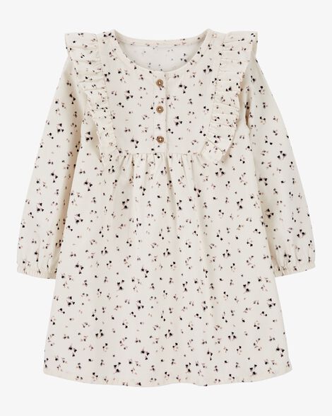 Product image 1 of Toddler Floral Corduroy Dress