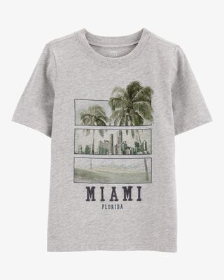 Product image 1 of Kid Miami Graphic Tee - Grey