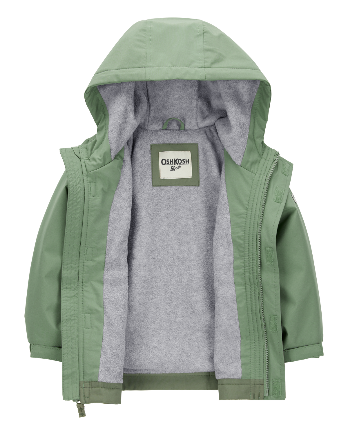 Kid Colorblock Active Mesh Knit Jacket - Grey - Carter's