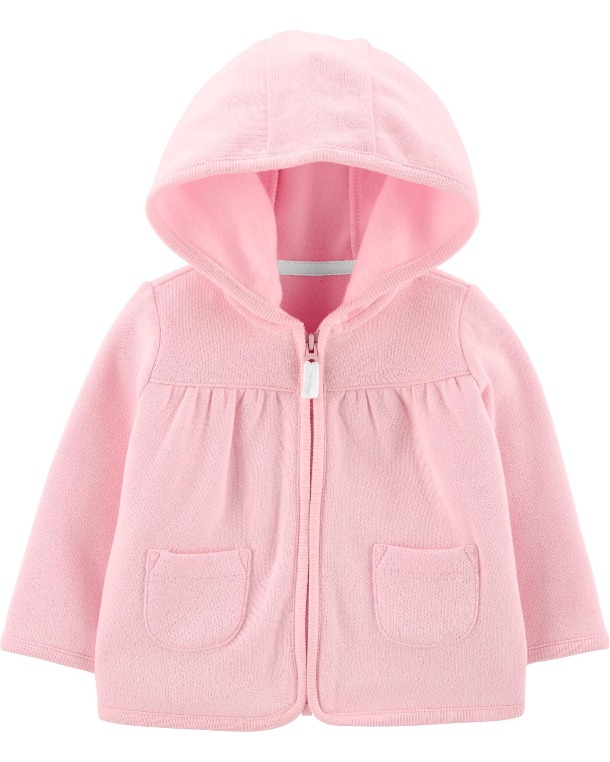 fleece lined cardigan baby