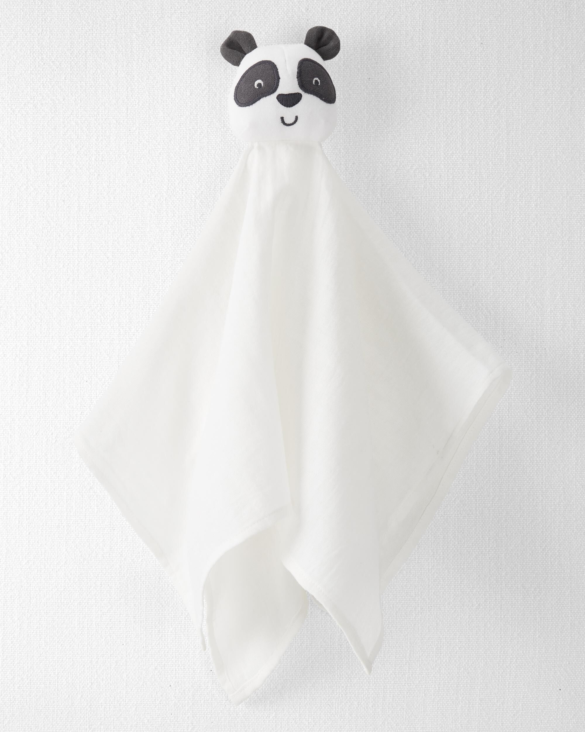 Baby Cotton Muslin Panda Lovey