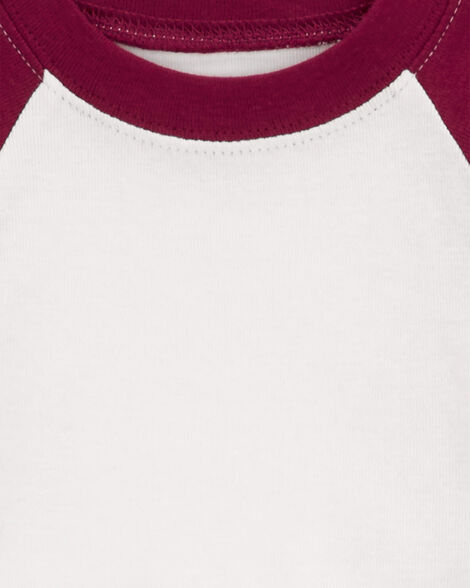  Product image 4 of Baby 4-Piece Long-Sleeve Raglan Bodysuits