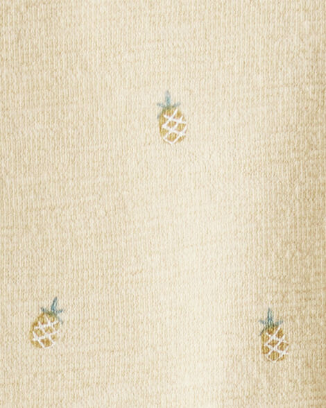 Product image 4 of Girls 2-Piece Pineapple-Print Set Made with Organic Cotton