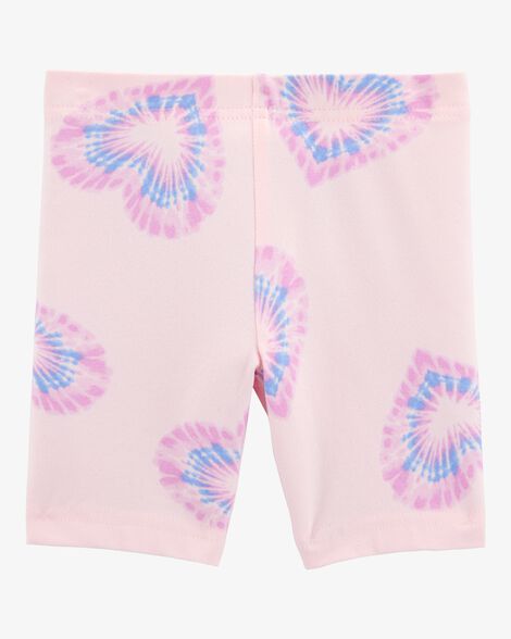  Product image 2 of Toddler Heart Bike Shorts - Pink