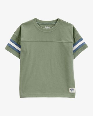 Product image 1 of Baby Short-Sleeve Striped Tee - Green