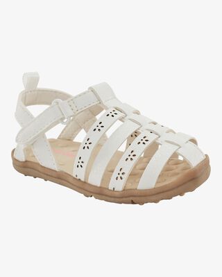 Product image 1 of Every Step® First Walker Fisherman Sandals - White
