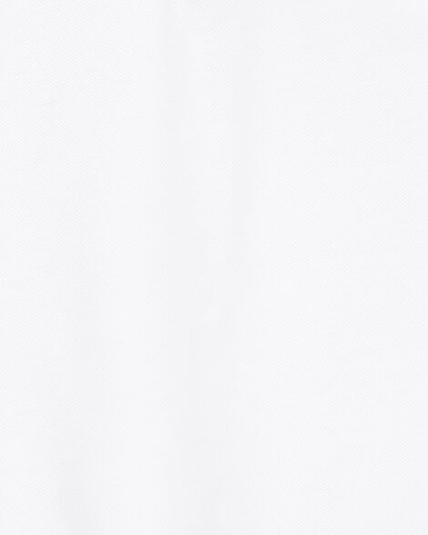  Product image 2 of Toddler Pique Uniform Polo Shirt - White