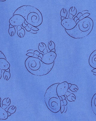 Product image 2 of Baby Hermit Crab Print Cotton Romper