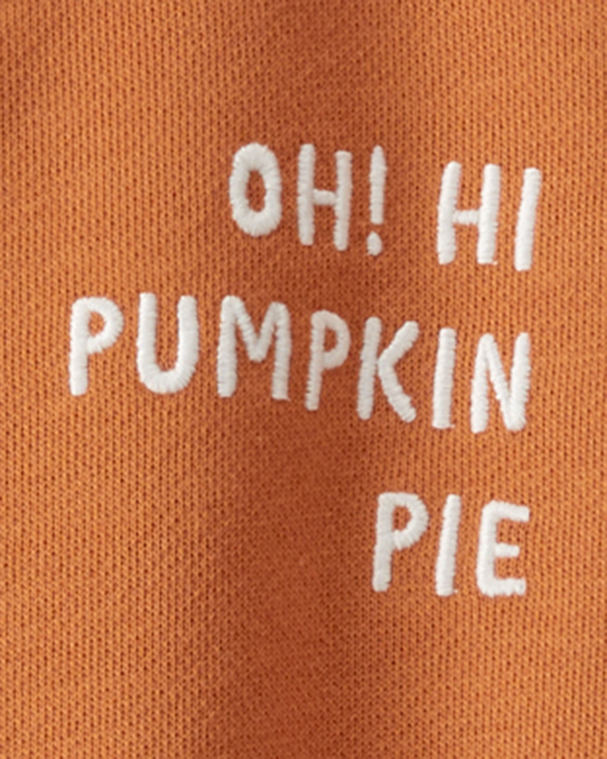 Toddler Organic Cotton Pumpkin Pie Sweatshirt - Little