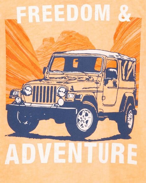 Product image 4 of Kid Jeep Graphic Tee - Orange