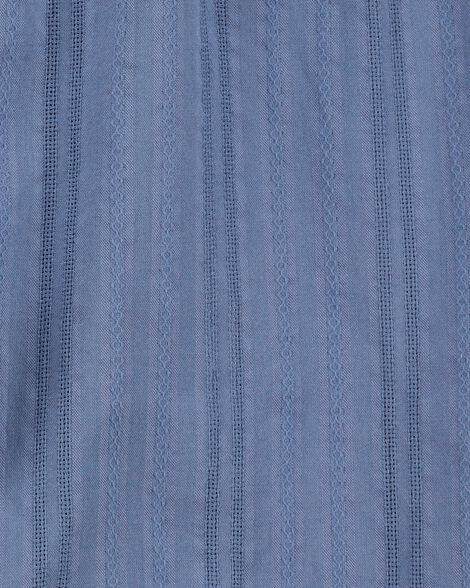 Product image 3 of Baby Seersucker Drawstring Shorts - Blue