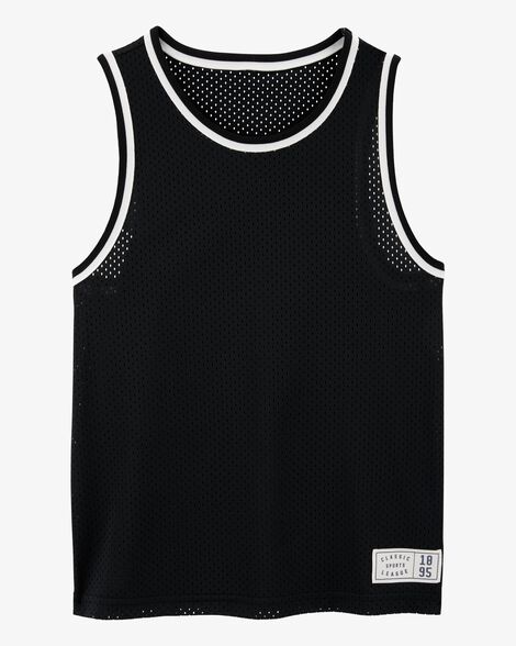  Product image 1 of Kid Active Mesh Tank - Black