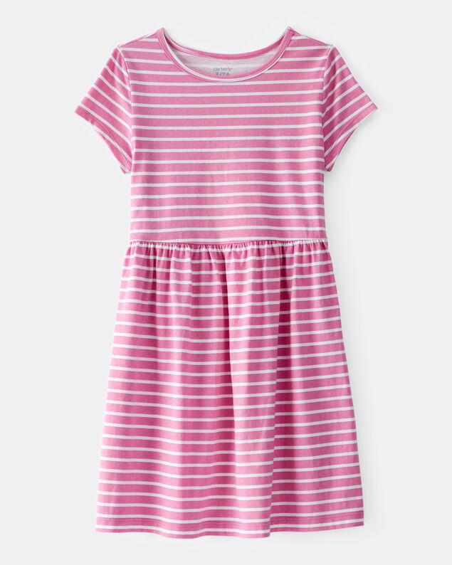 Toddler Organic Cotton Floral-Print Dress