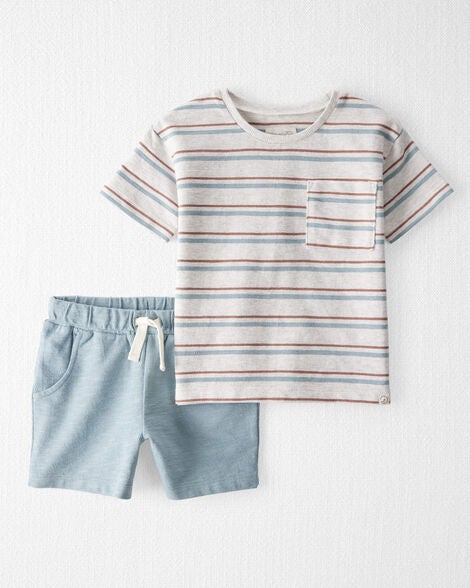  Product image 1 of Toddler 2-Piece Shorts Set Made with Organic Cotton