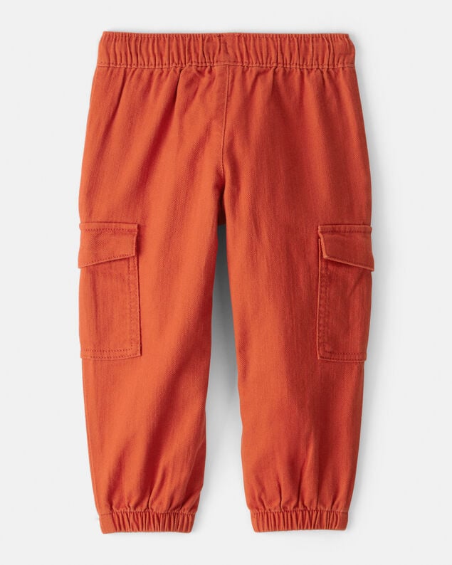 Product image 2 of Toddler Boy Cotton Fashion Cargo Pants - Orange
