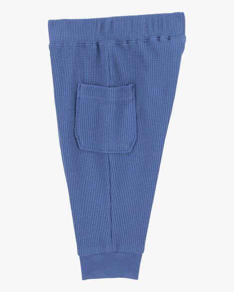  Product image 3 of Baby 2-Piece Short-Sleeve Bodysuit Pant Set - Blue