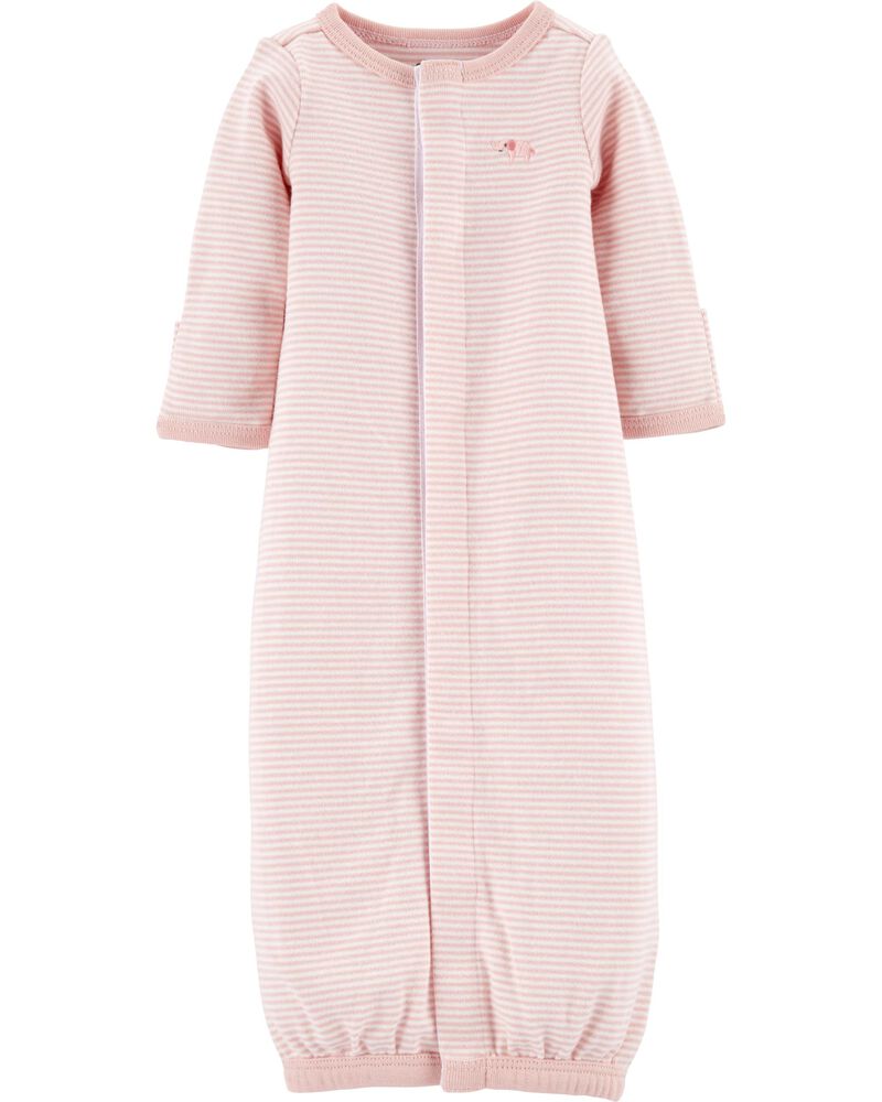 Carters 2-Pack Animal Sleeper Gowns Blue//White Preemie