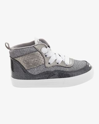 Product image 2 of Toddler Glitter High-Top Sneakers