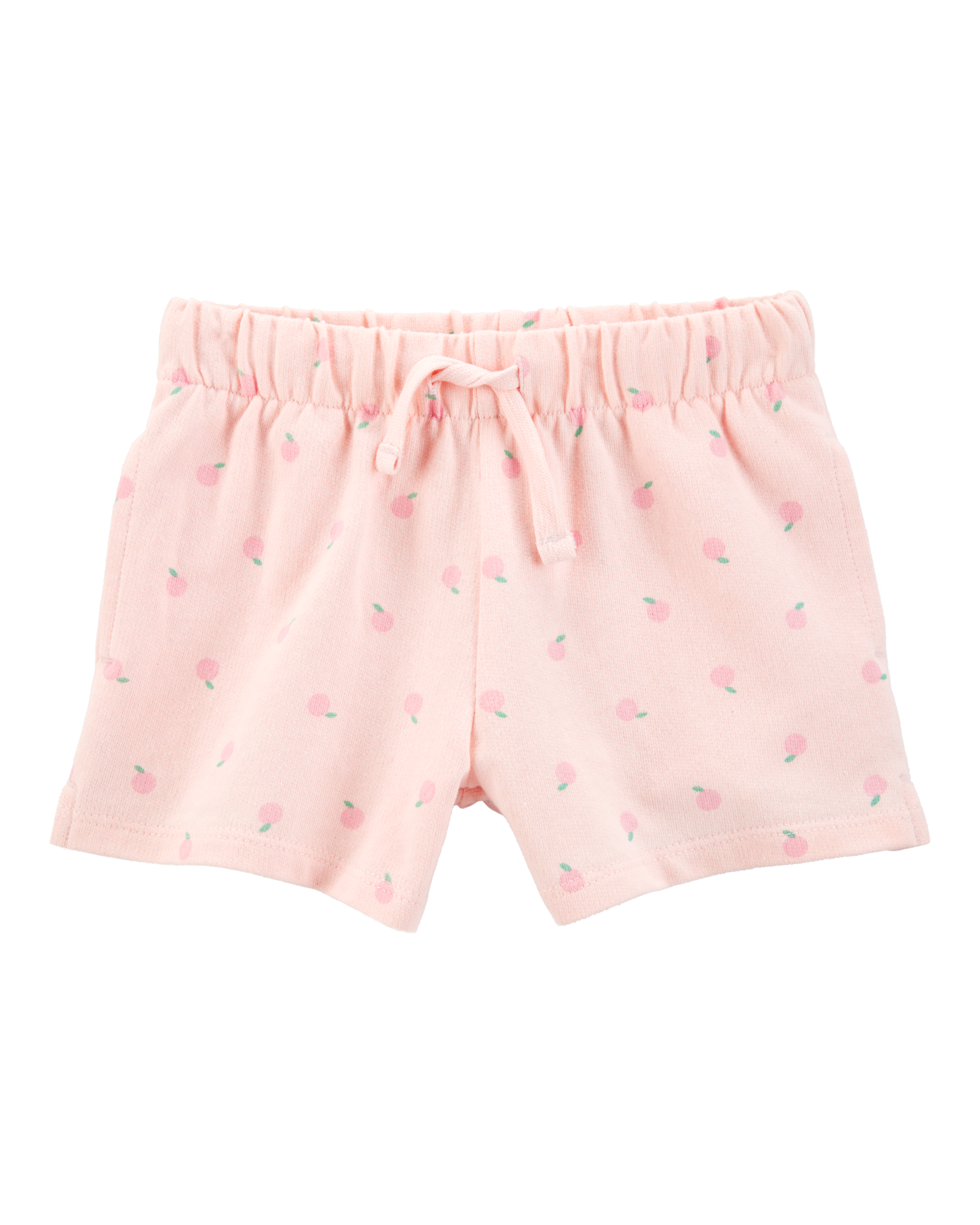 Toddler Girl Pull-On French Terry Shorts - Pink