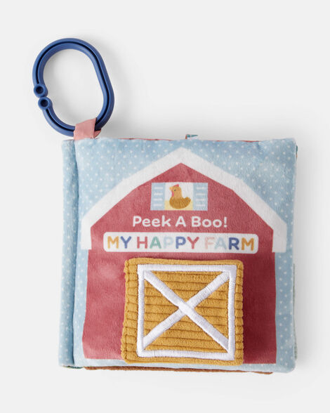 farm animals soft activity book