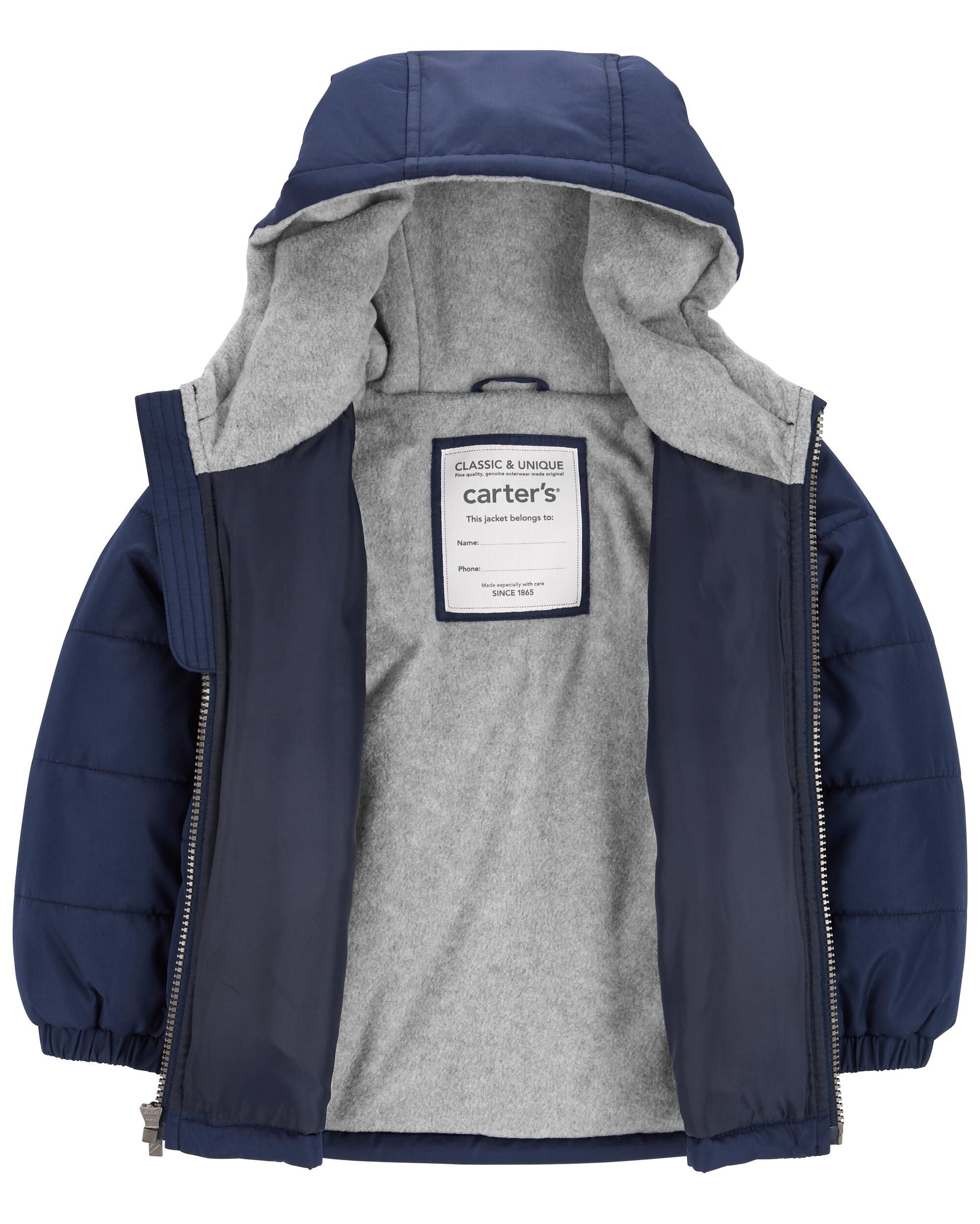 Toddler Boy Jackets & Outerwear | Carter's | Free Shipping