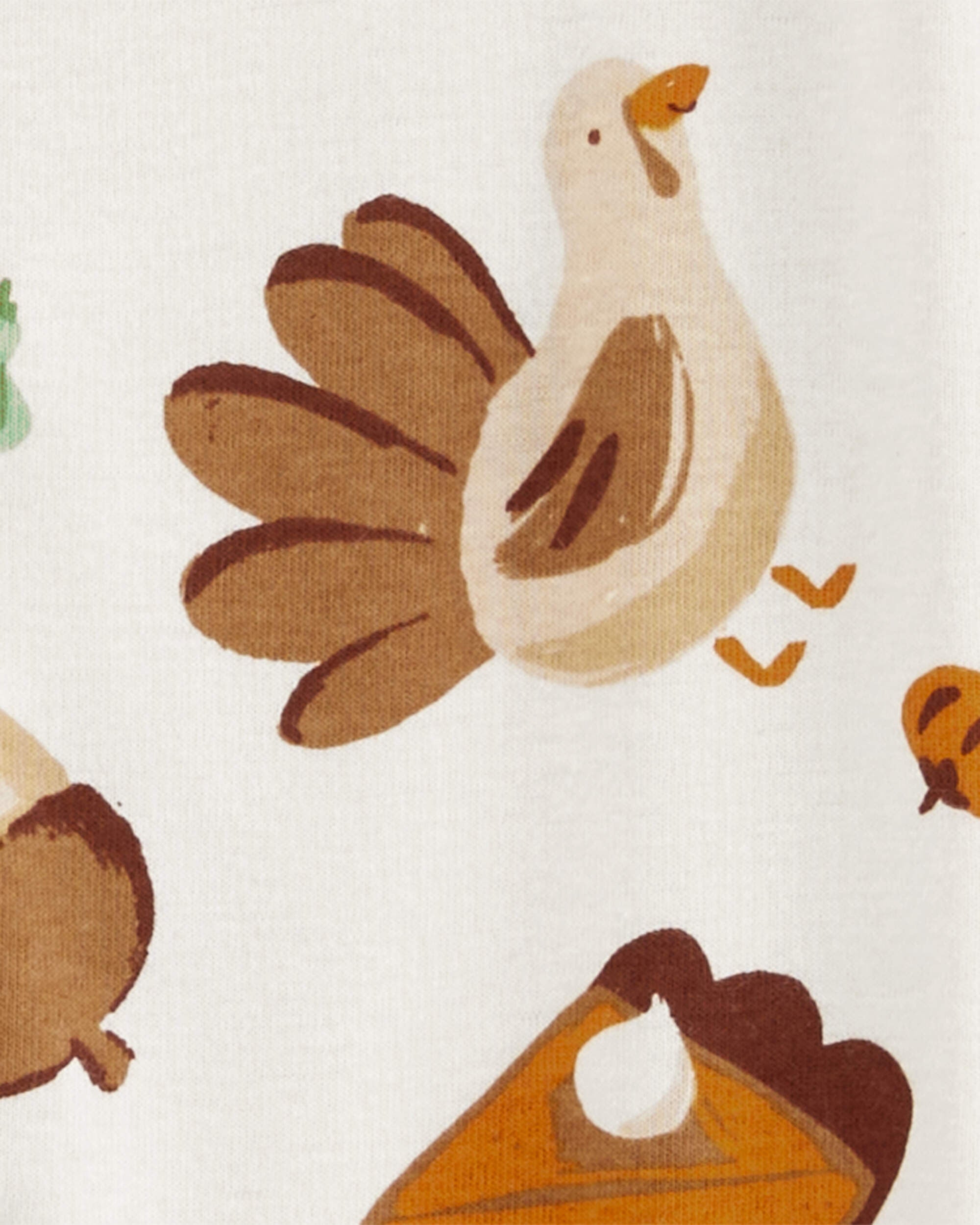 Thanksgiving footie pajamas online