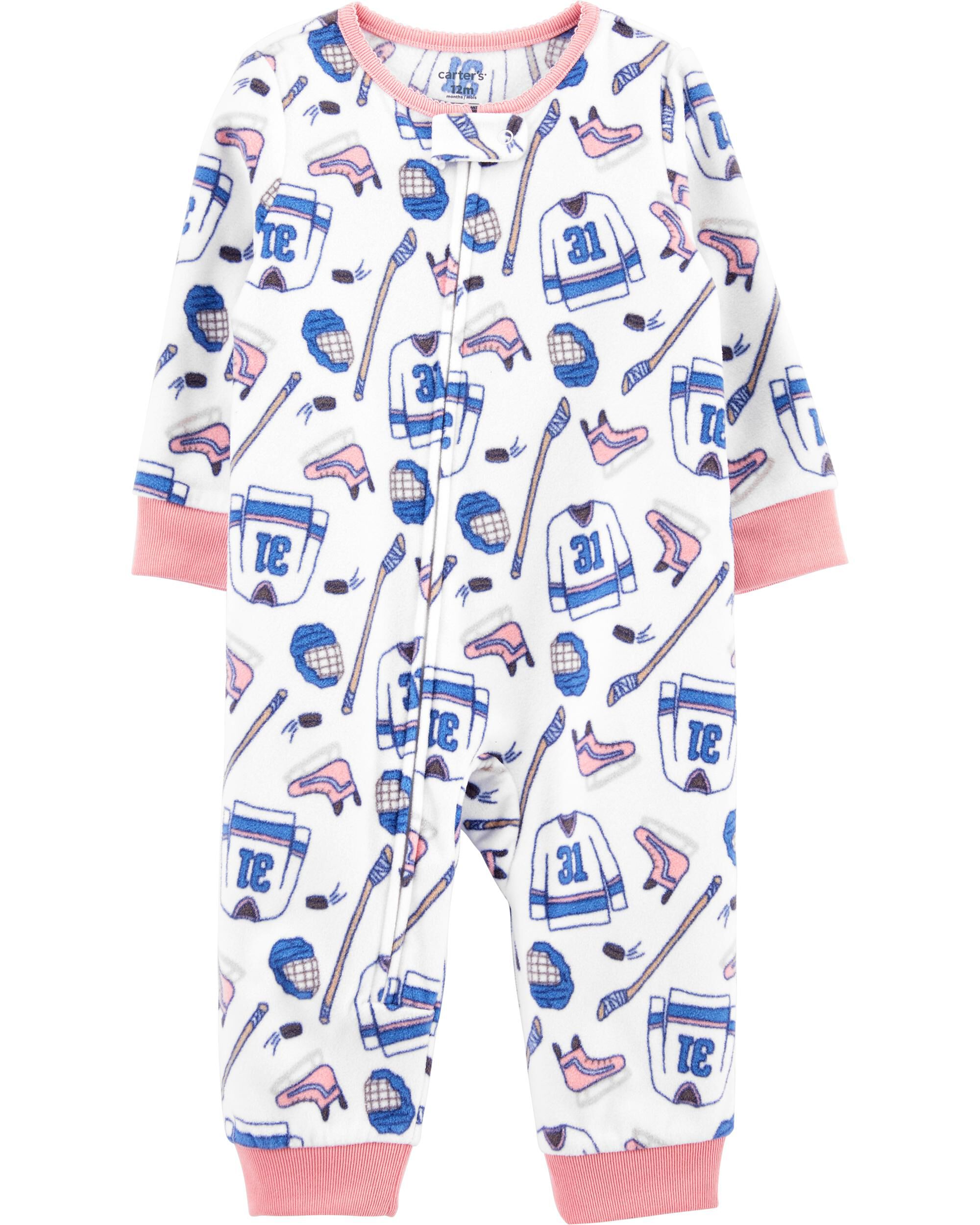 Carters hockey pajamas Clearance