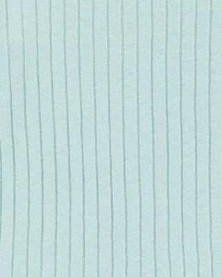 Product image 2 of Toddler Ribbed Cotton Blend 2-Piece Pajamas - Teal