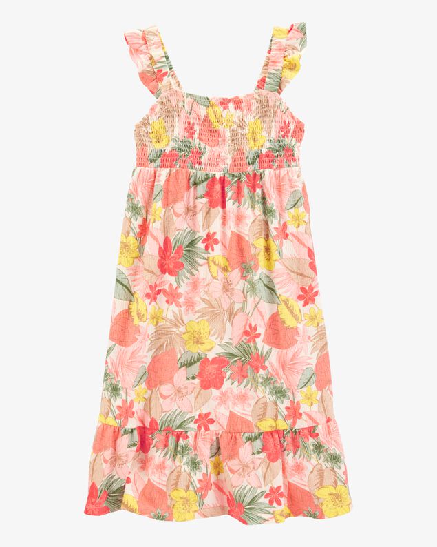 Product image 1 of Kid Floral Smocked Midi Dress