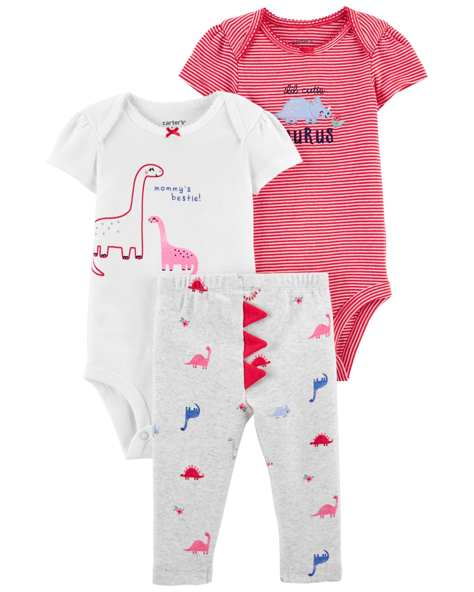 carter's dinosaur 3 piece