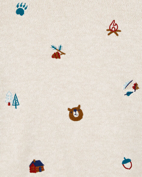  Product image 2 of Toddler Embroidered Camping Sweatshirt