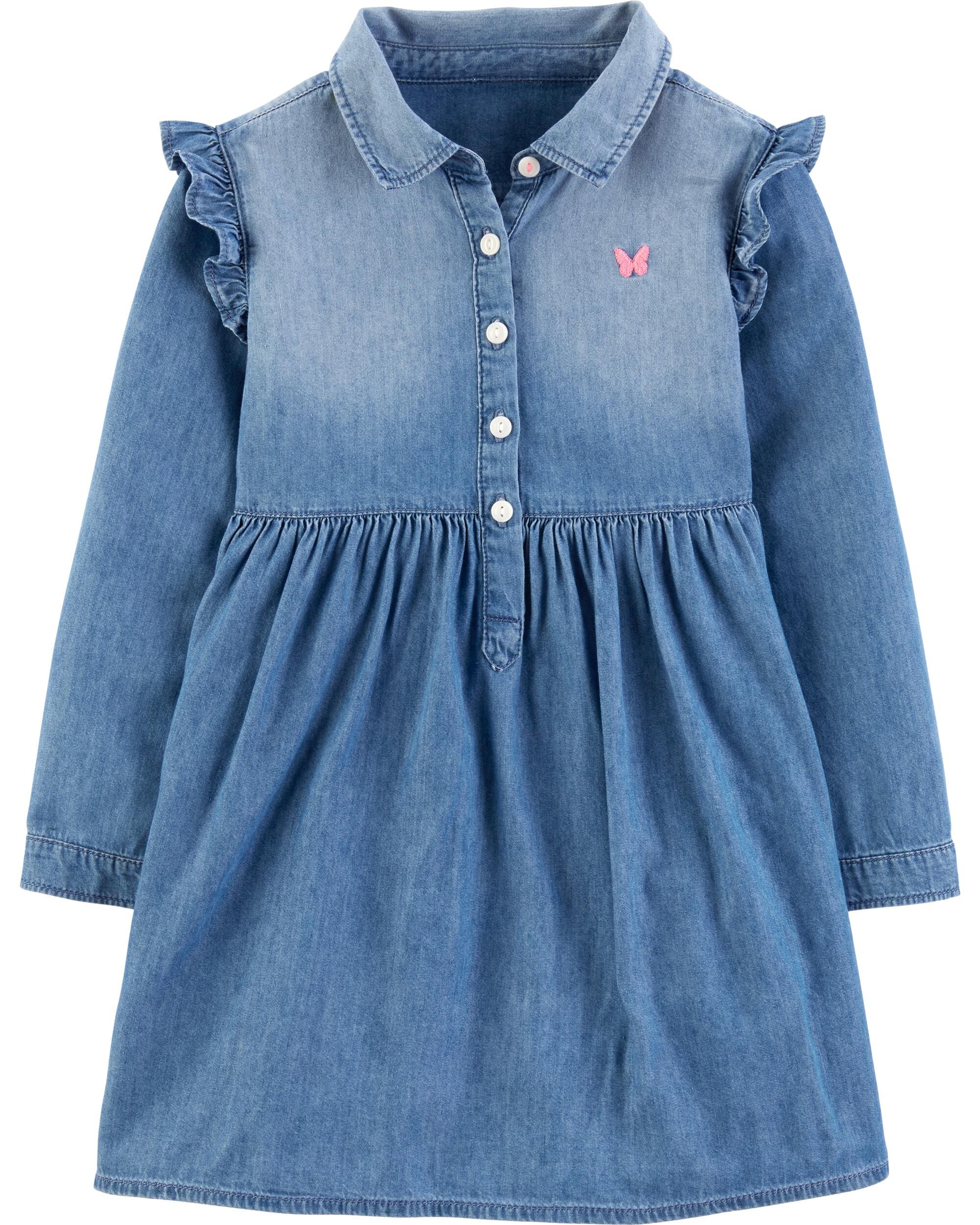 carters jean dress