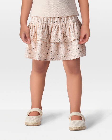 Product image 2 of Toddler Floral Pull-On Ruffle Skort