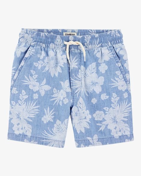  Product image 1 of Kid Pull-On Bermuda Shorts - Blue