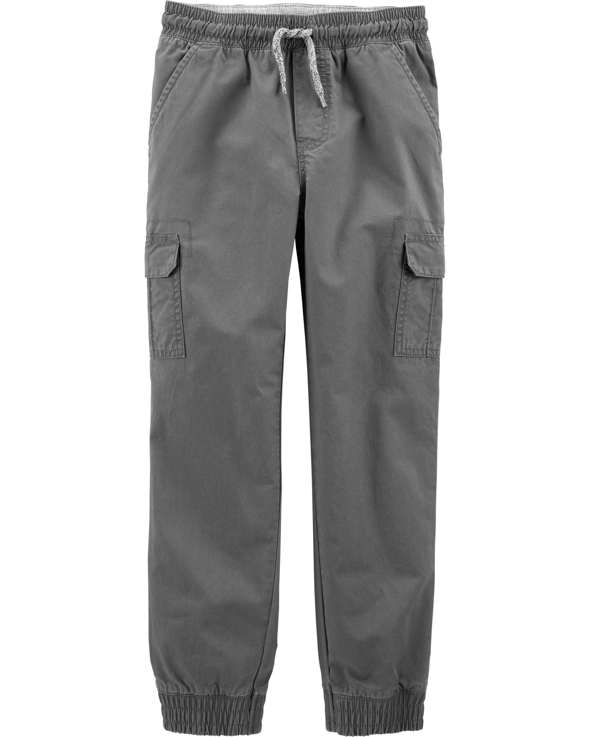 boys grey cargo pants