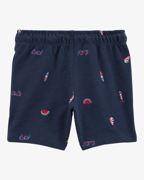 Product image 4 of Toddler 4th Of July Pull-On Shorts
