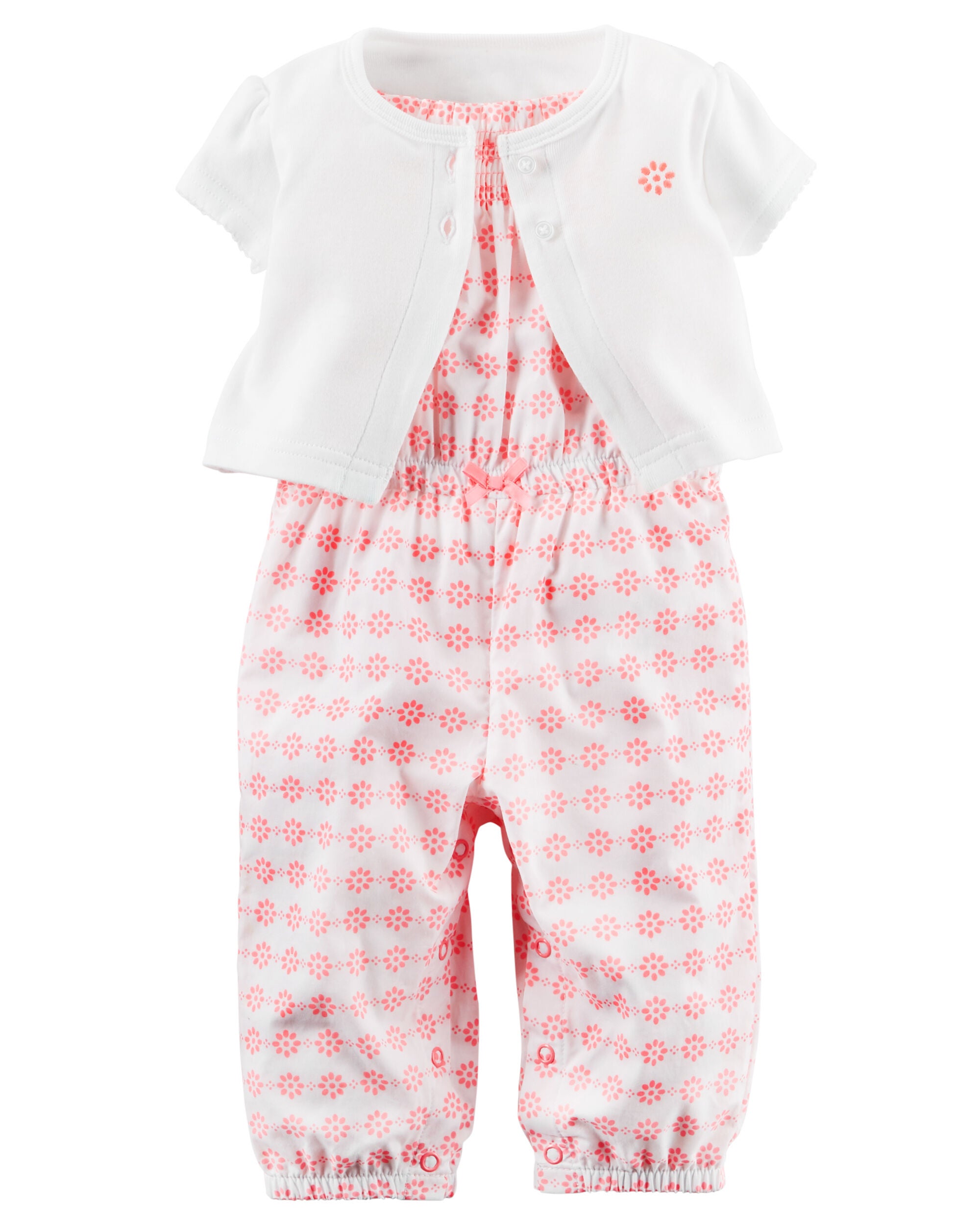 Carters Baby Button up Coveralls
