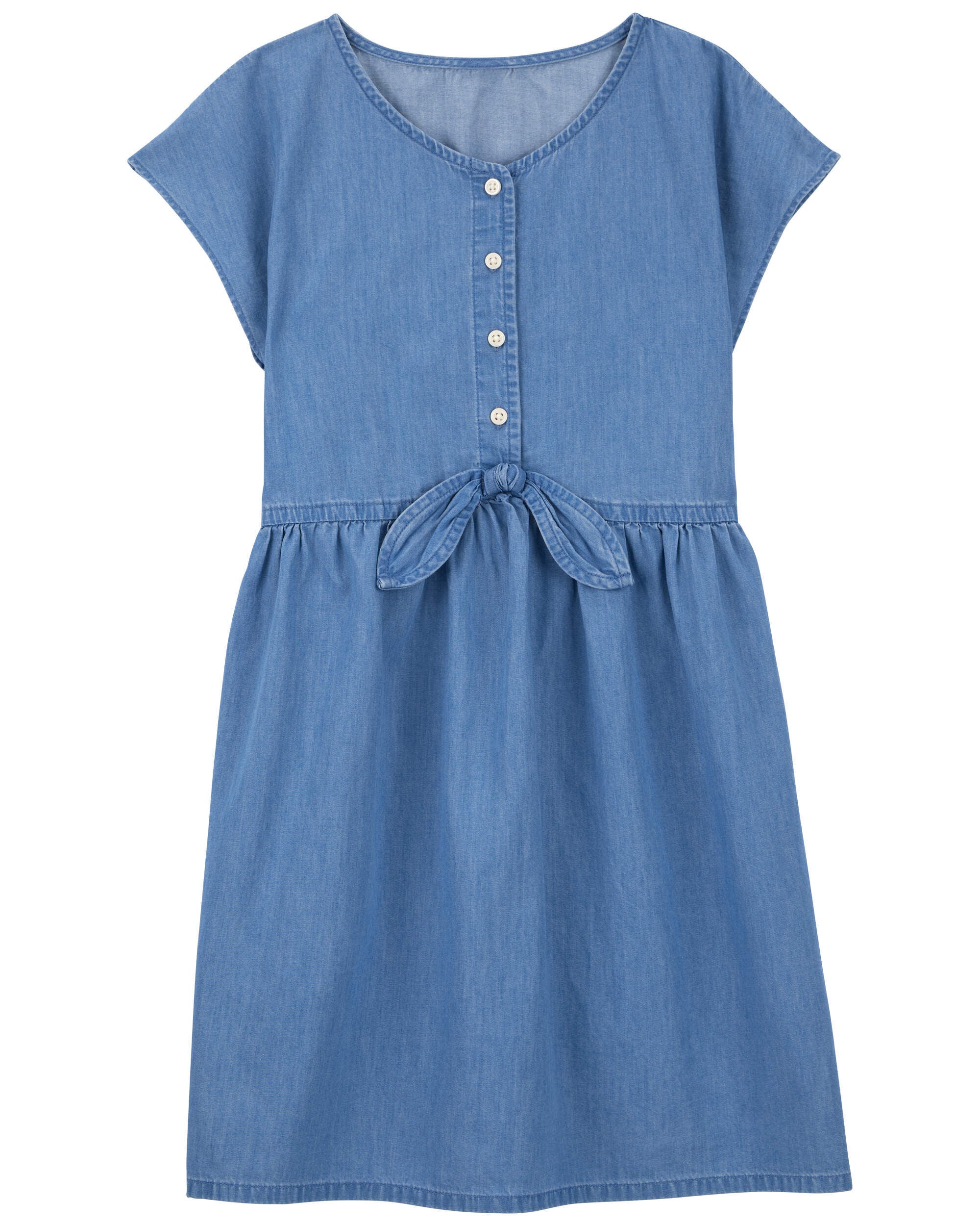 Kid Chambray Tie Front Dress Carter s Carter s