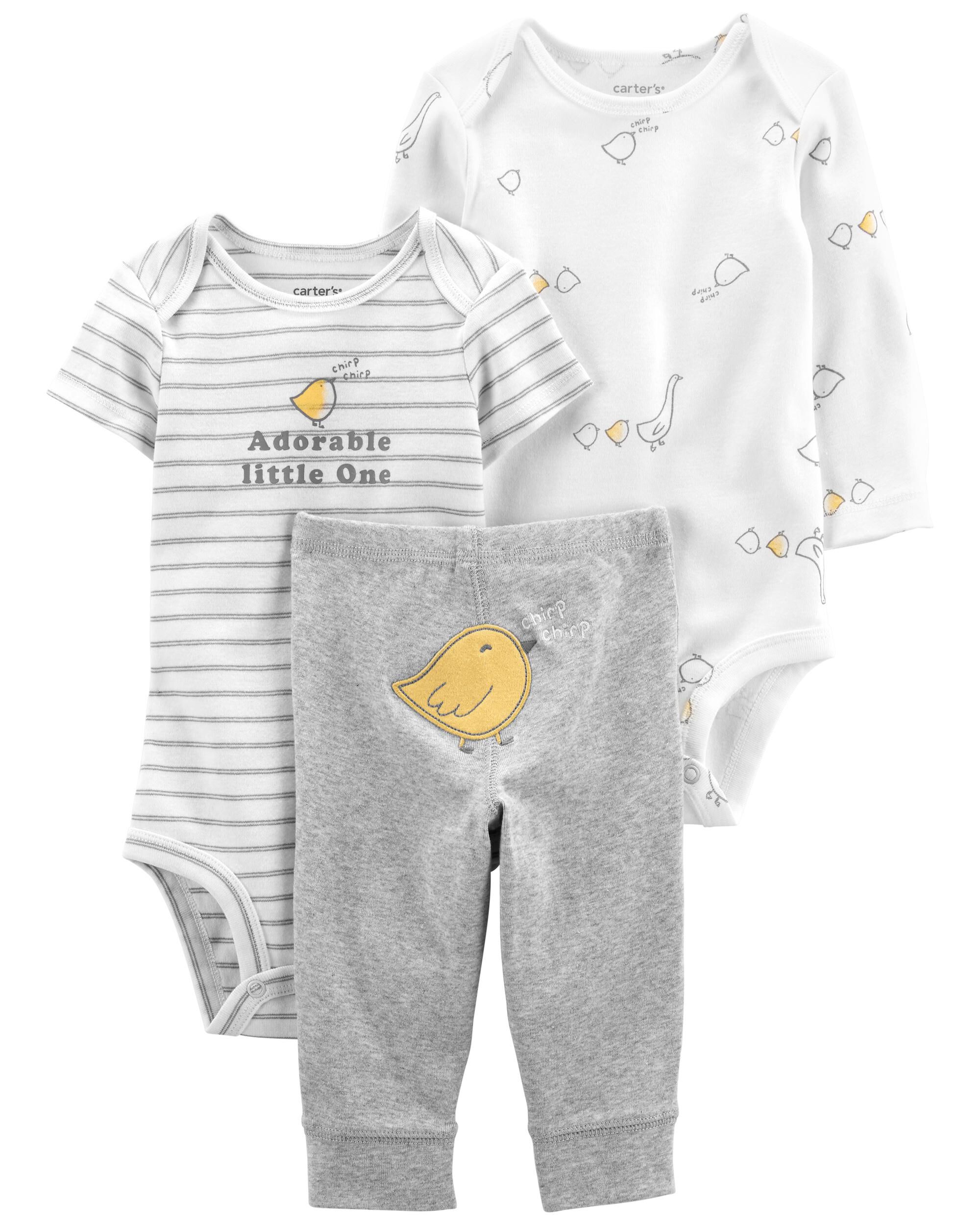 3-Piece Adorable Little Character Set
