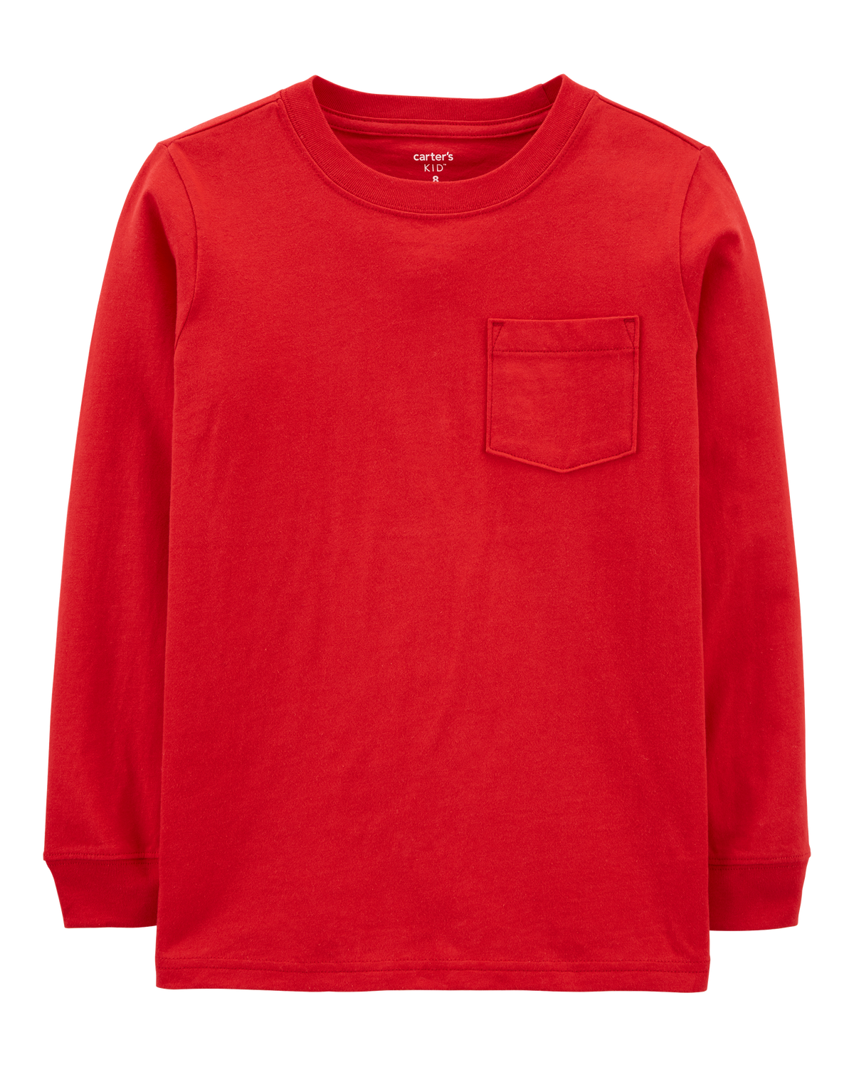Kid Long-Sleeve Pocket Tee - Carter's | Carter's Kid Long-Sleeve Pocket Tee - Carter's | Carter's