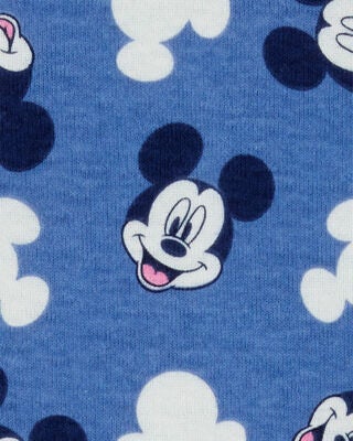 Product image 2 of Kid Disney© Mickey Mouse Snug Fit Cotton 2-Piece Pajamas - Navy