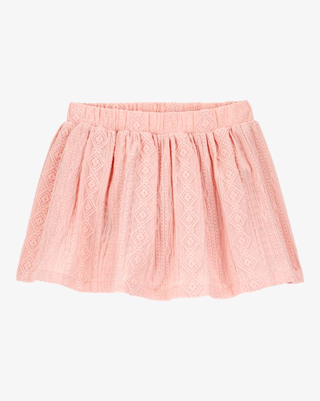 Product image 1 of Baby Crochet Pull-On Skort - Pink