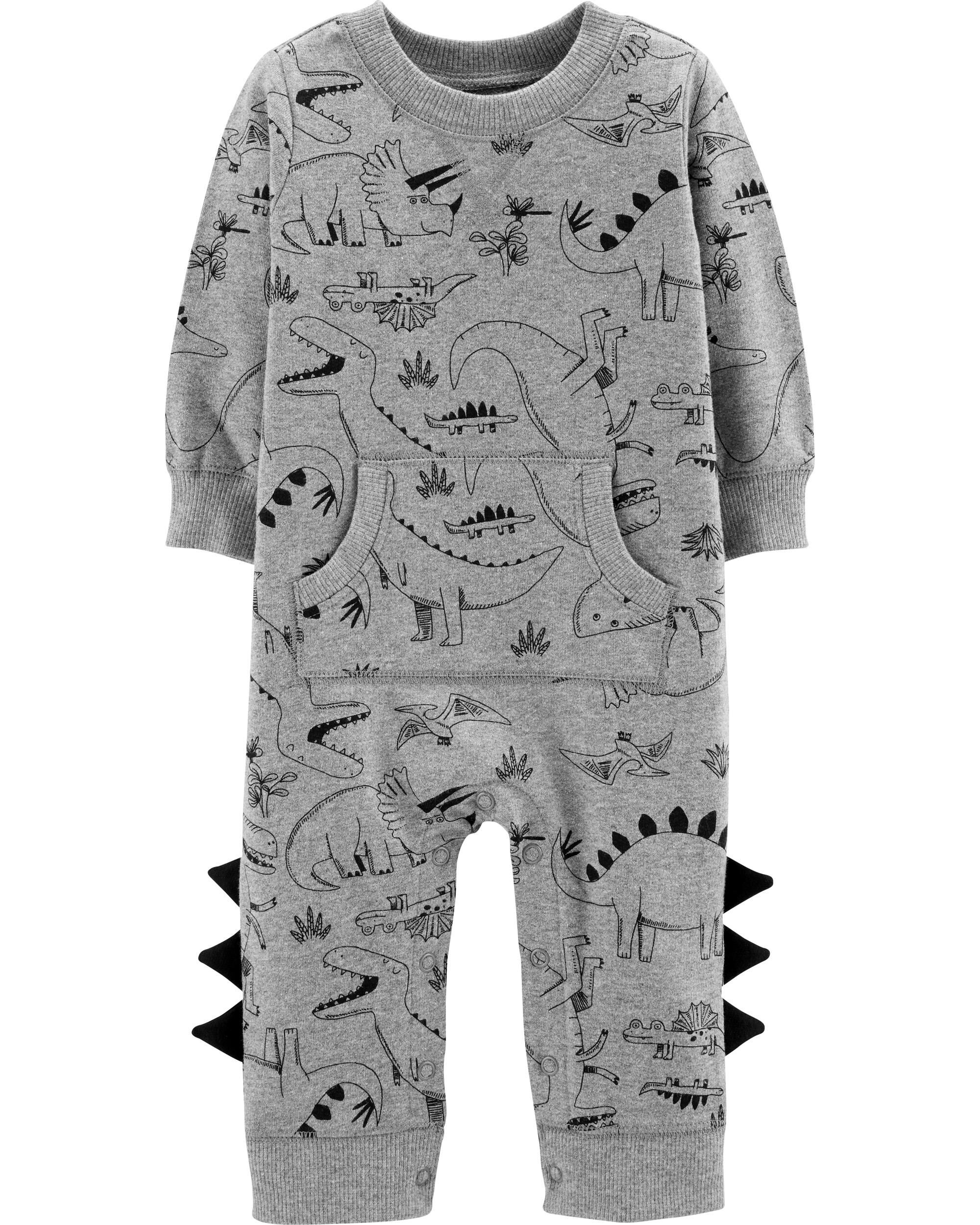 carters dinosaur romper