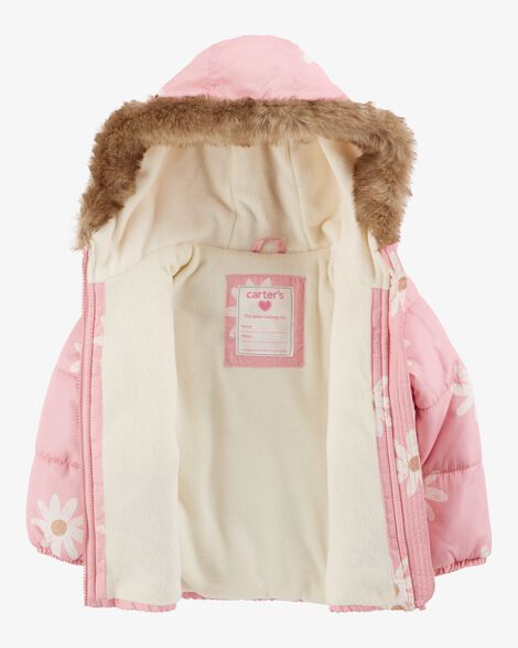  Product image 3 of Toddler 2-Piece Daisy Snowsuit Set