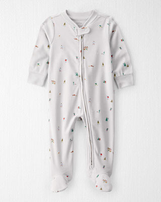 Baby Organic Cotton Sleep & Play Pajamas
