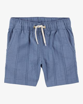 Product image 1 of Baby Seersucker Drawstring Shorts - Blue